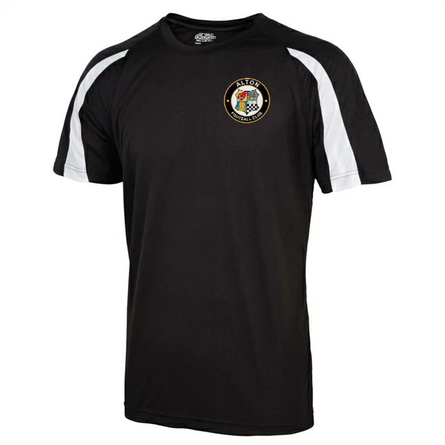 Alton FC Cool Contrast T-Shirt - Black