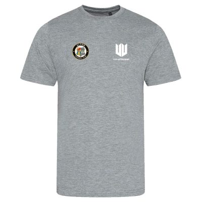 Alton FC Keep Attacking Emblem T-Shirt - Grey/White