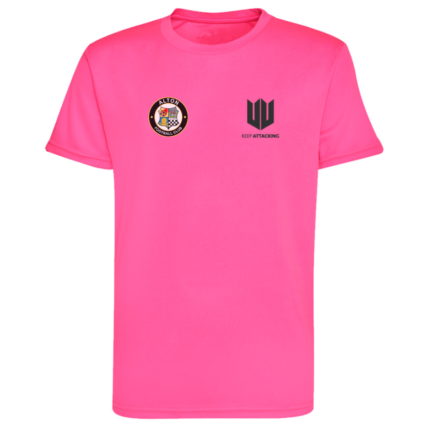 Alton FC Keep Attacking Fresh T-Shirt - Kids - Pink