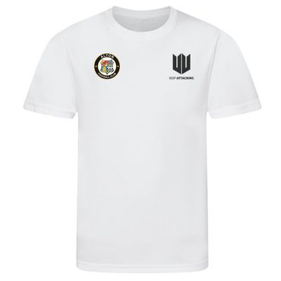 Alton FC Keep Attacking Fresh T-Shirt - Kids - White