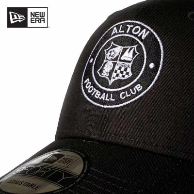 Alton FC New Era 9FORTY Cap Black White