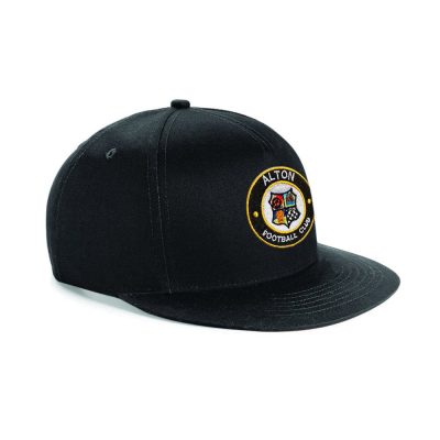 Alton FC Youth Retro Style Snapback Cap - Black