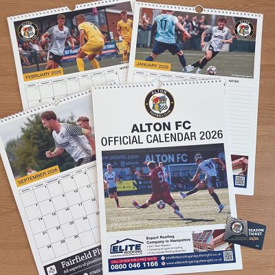 Alton FC Official A3 Calendar 2026